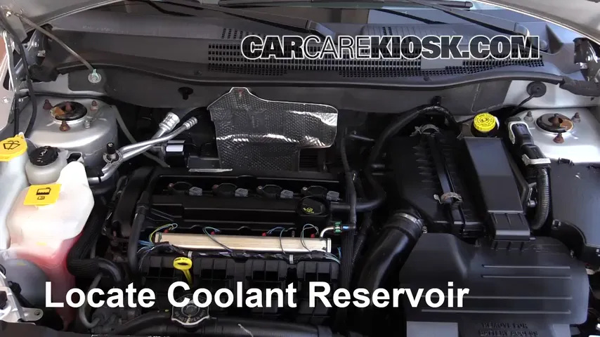 2007 Dodge Caliber SXT 2.0L 4 Cyl. Coolant (Antifreeze) Add Coolant